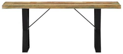 Panca 110 cm in Legno Massello di Recupero