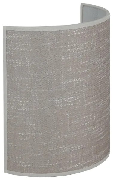 Brilagi - Applique SEMI 1xE27/15W/230V diametro 20 cm grigio scuro