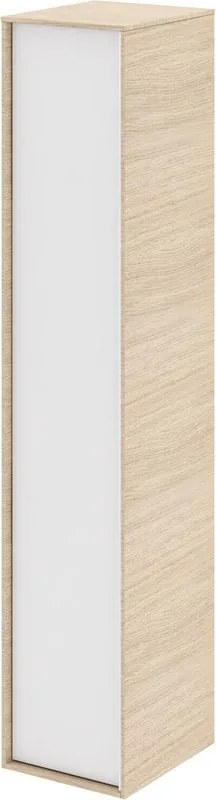 Colonna per mobile bagno Neo SENSEA 1 anta P 35 x L 30 x H 154 cm bianco laccato legno