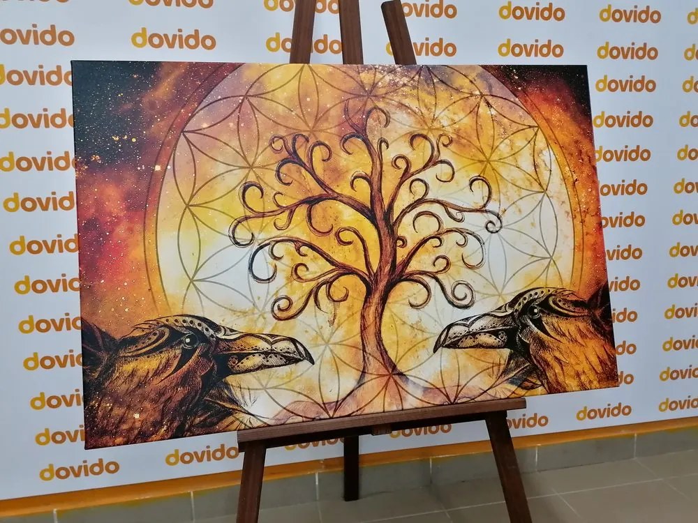 Quadro su tela – Albero della vita magico