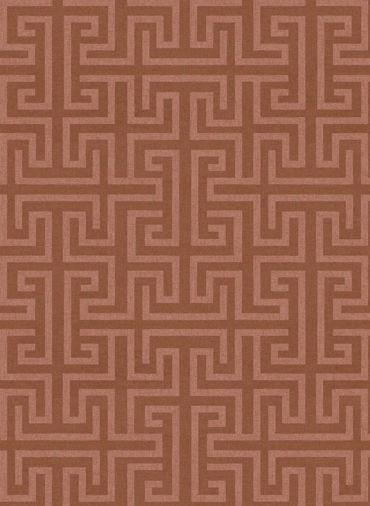 Coordonne Carta da parati Maze - Redwood