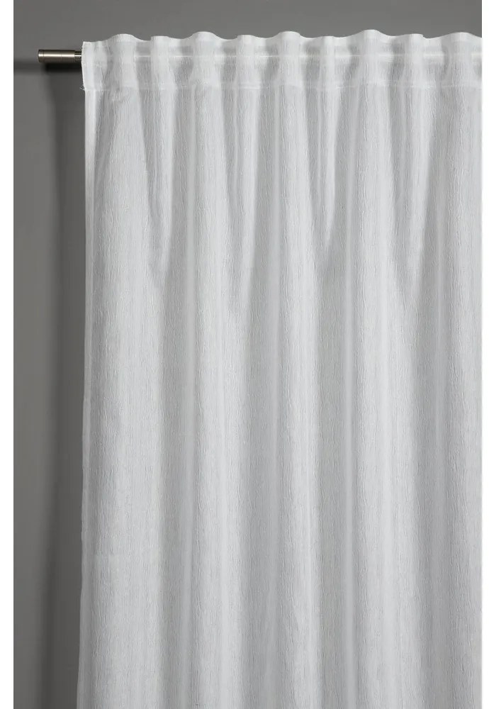 Tenda bianca 245x140 cm Jacquard-Voile - Gardinia