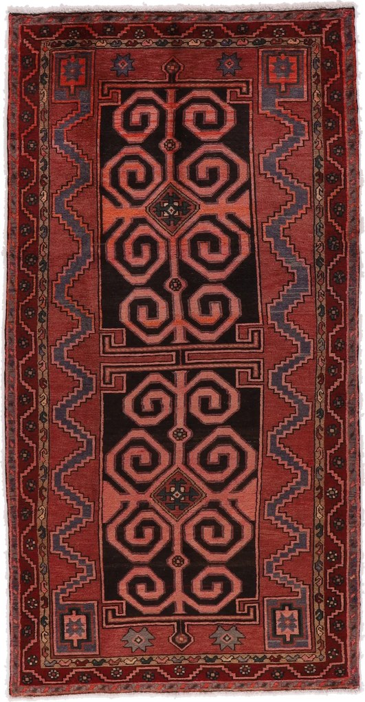 Hamedan Tappeto persiano 140x280 (Iran) Annodato A Mano