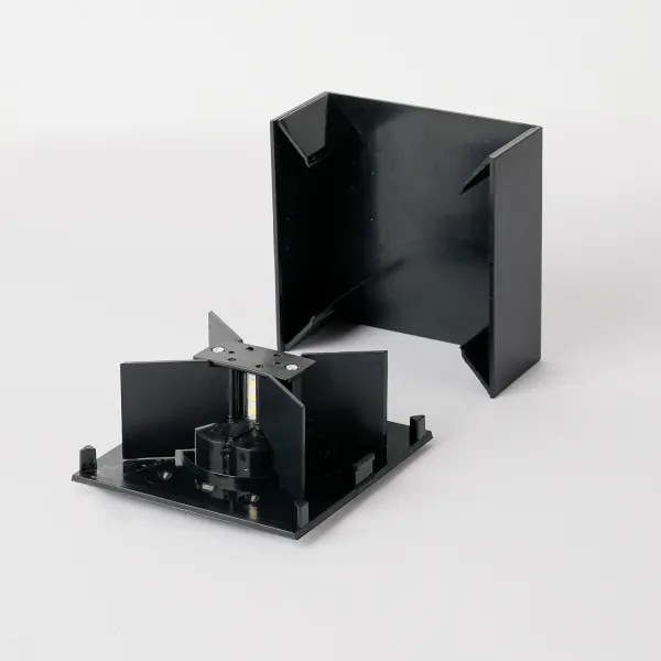 Brilagi - LED Applique da esterno DOUBLERAY LED/4W/230V nero IP65