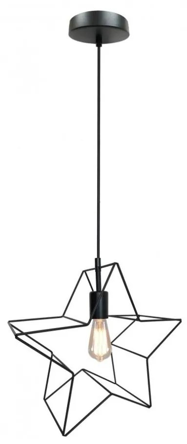 Lampadario a sospensione con filo STAR 1xE27/60W/230V