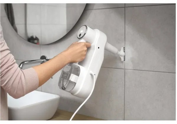 Sencor - Multifunzione spazzolone a vapore 2in1 1500W/230V IPX4 bianco