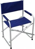 Poltrona Regista 55x47x47,5/78 h cm in Alluminio Blu