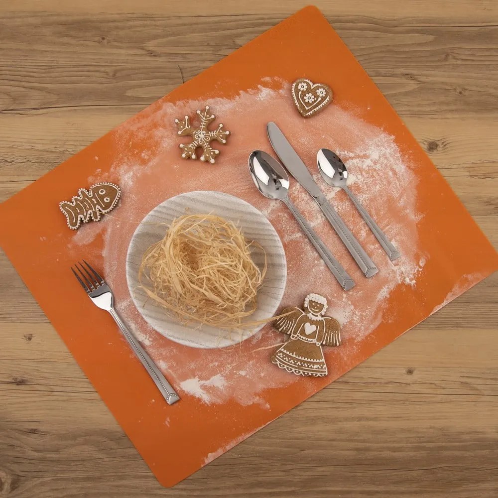 Posate argentate in acciaio inox 24 pz Bright – Orion