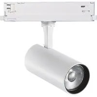 Proiettore Fox Alluminio-Materie Plastiche Bianco Led 25W 3000K Cri90 1-10V