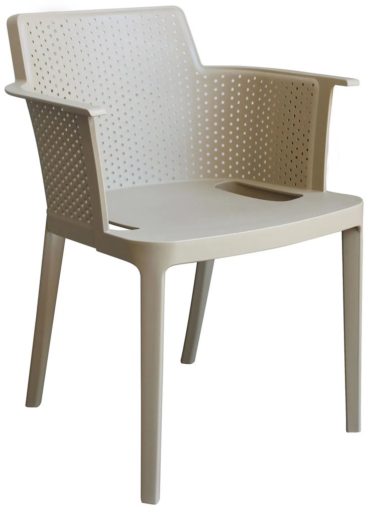 MAKKA - poltrona da esterno ed interno in plastica