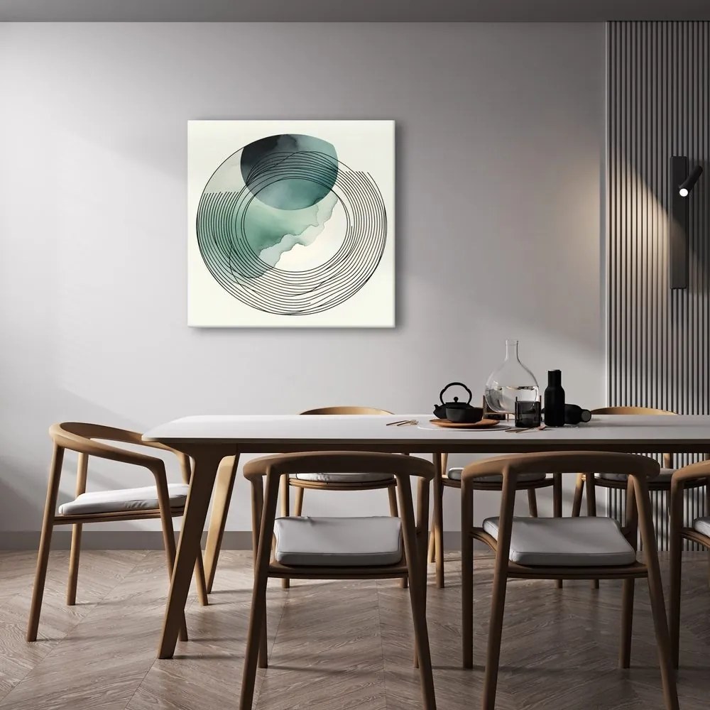 Quadro su tela – Cerchi in armonia