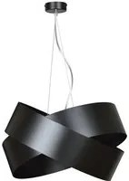 Lampada a Sospensione Vieno, Nero, Acciaio, 50x100x50 cm, EPIKASA