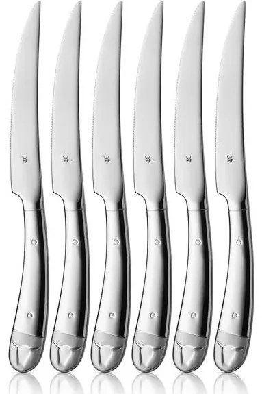 WMF - Set regalo di 6 coltelli da bistecca