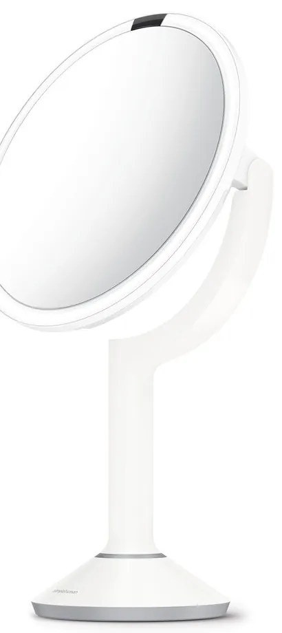Specchio per make-up con illuminazione/con ingrandimento (5x) ø 20 cm Sensor Trio – simplehuman