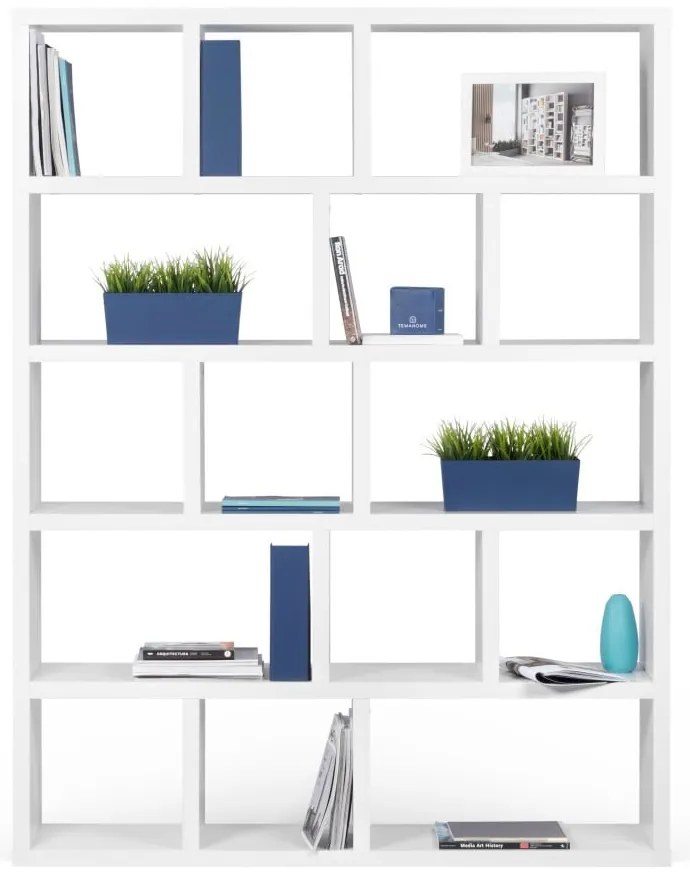 Libreria bianca 150x198 cm Berlin – TemaHome