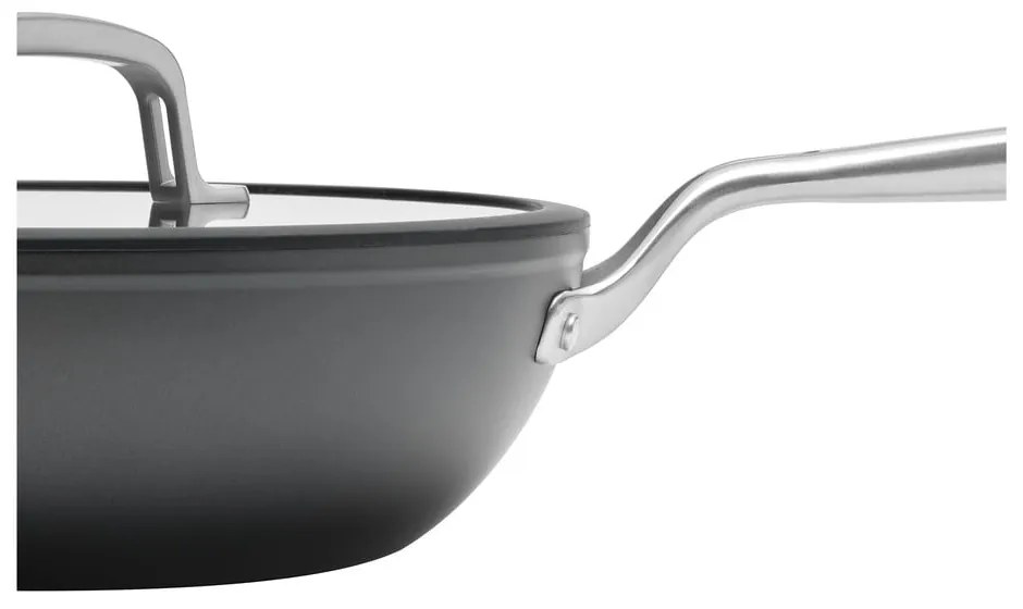 Padella wok con coperchio/con superficie in ceramica ø 28 cm Meda 3.0 – FABINI