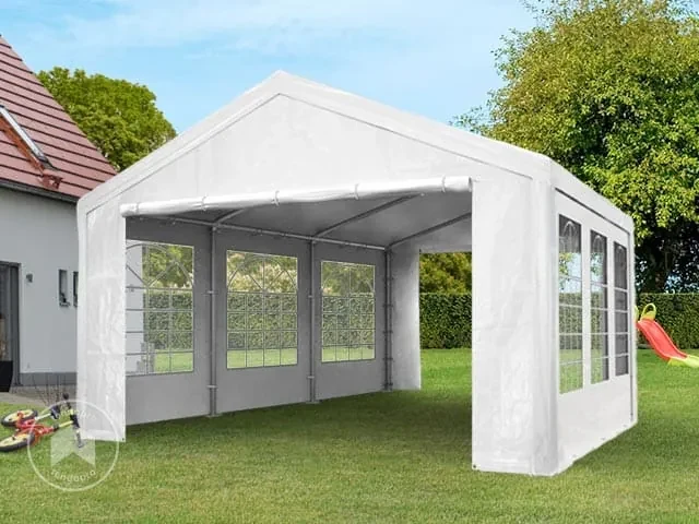 TOOLPORT 3x2 m tendone per feste, PE 350, bianco - (90111)
