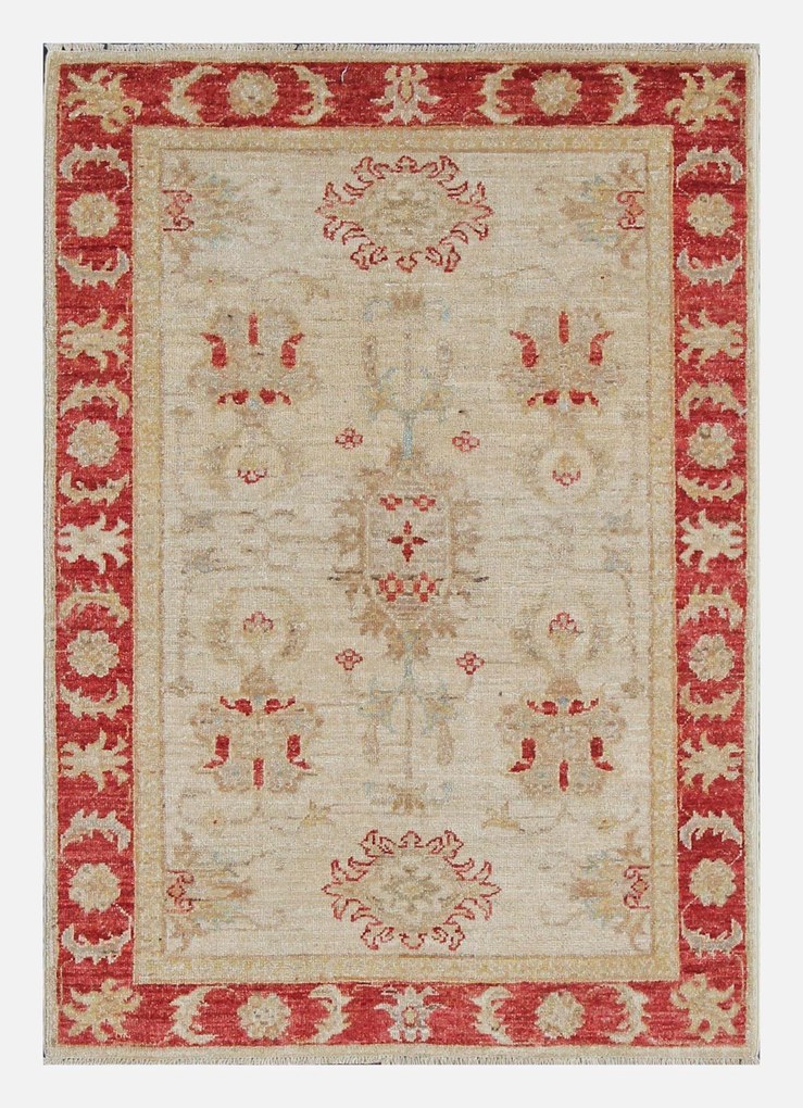 Ziegler Tappeto orientale 120 x 80 Beige (Pakistan) Annodato A Mano