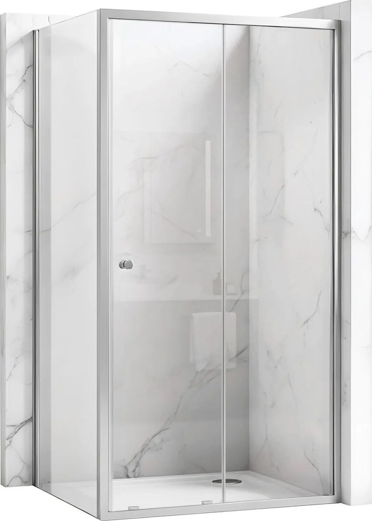 Cabina doccia Rea Primo Slide 110x90 Chrome
