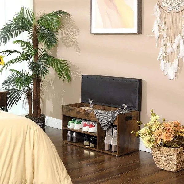 Scarpiera DAVOR marrone/nera