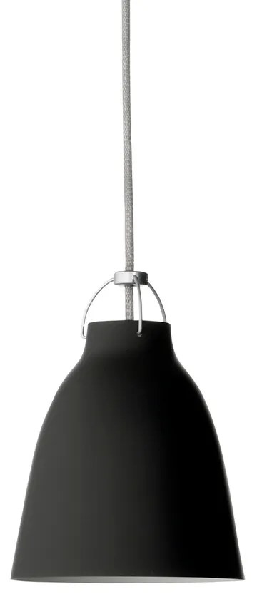 Fritz Hansen - Caravaggio™ P1 Lampada a Sospensione Opaco Nero Fritz Hansen