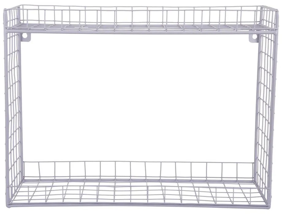 Mensola viola in acciaio con ripiani multipli 40 cm Reja – PT LIVING