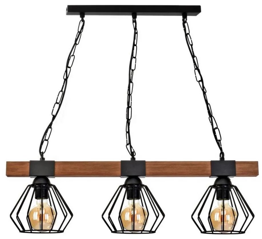 Lampadario su catena ULF 3xE27/60W/230V