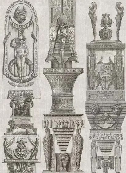 Mindthegap Carta da parati Egyptian Columns - WP20192