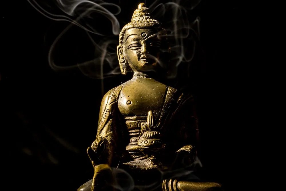 Quadro su tela – Statua del Buddha