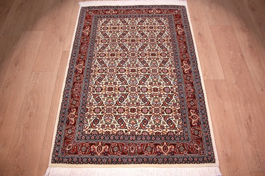 Moud Tappeto 140 x 100 (Iran) Annodato A Mano