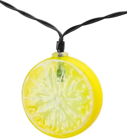 Aigostar - Catena solare LED 10xLED/3,8m IP44 bianco caldo