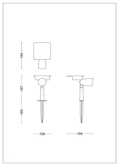 Philips - LED Solare Luce Spot ASHLYN LED/1,4W/3,7V 2700K IP44