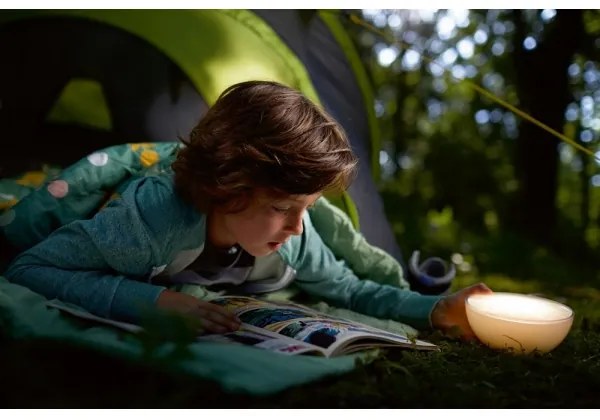 Philips 76020/31/P7 - Lampada da tavolo LED RGB dimmerabile Hue GO 1xLED/6W/230V