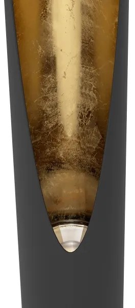 Eglo 97584 - Lampada LED da terra BARBOTTO 1xGU10/4,5W/230V nero