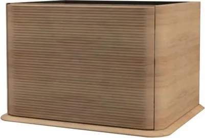 Mobile da bagno sospeso sotto lavabo L 64 x H 42 x P 50 cm tabaco laccato opaco, 1 cassetto BADEN HAUS Bohemia