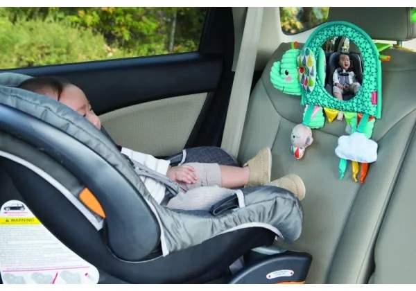 Infantino - Gioco da appendere con attività ed elefante a specchio