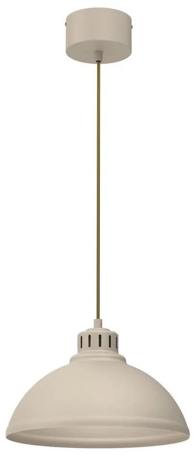 Lampadario a sospensione con filo SVEN 1xE27/15W/230V beige
