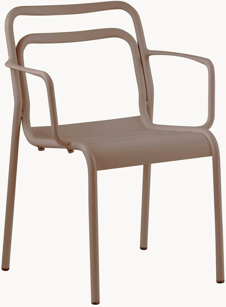 Set di 2 sedie da pranzo da giardino Pantheon