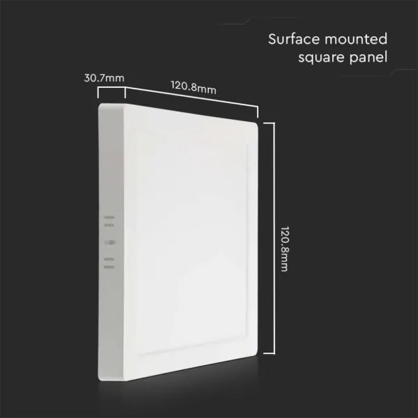Plafoniera LED LED/6W/230V 6500K 12x12 cm bianco