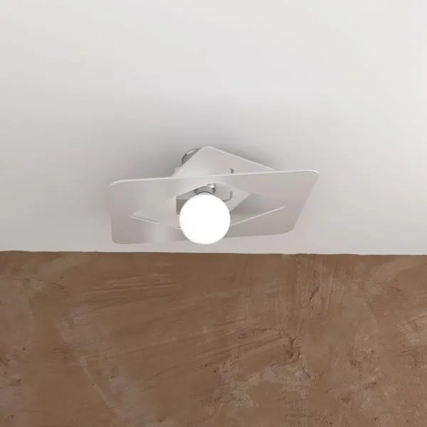 Wacky plafoniera 45 cm. 1 luce bianco 1159-pl45-bi