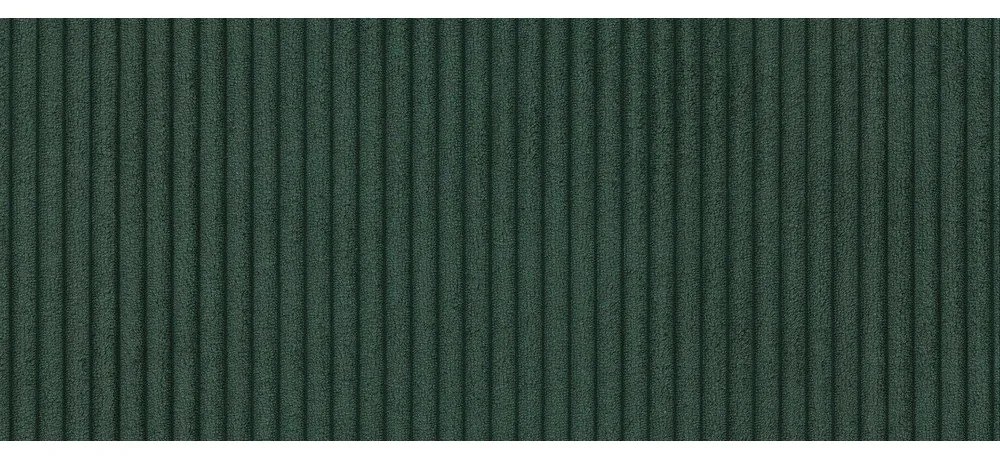 Pouf in velluto a coste verde Nihad modular - Bobochic Paris