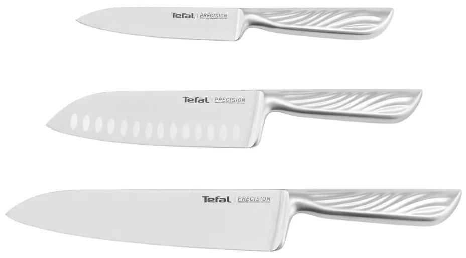 Tefal - Set di coltelli da cucina PRECISION, 3 pezzi