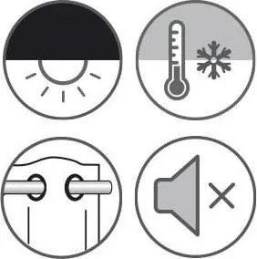 Tenda grigio scuro 135x245 cm Circles – Sehlbach