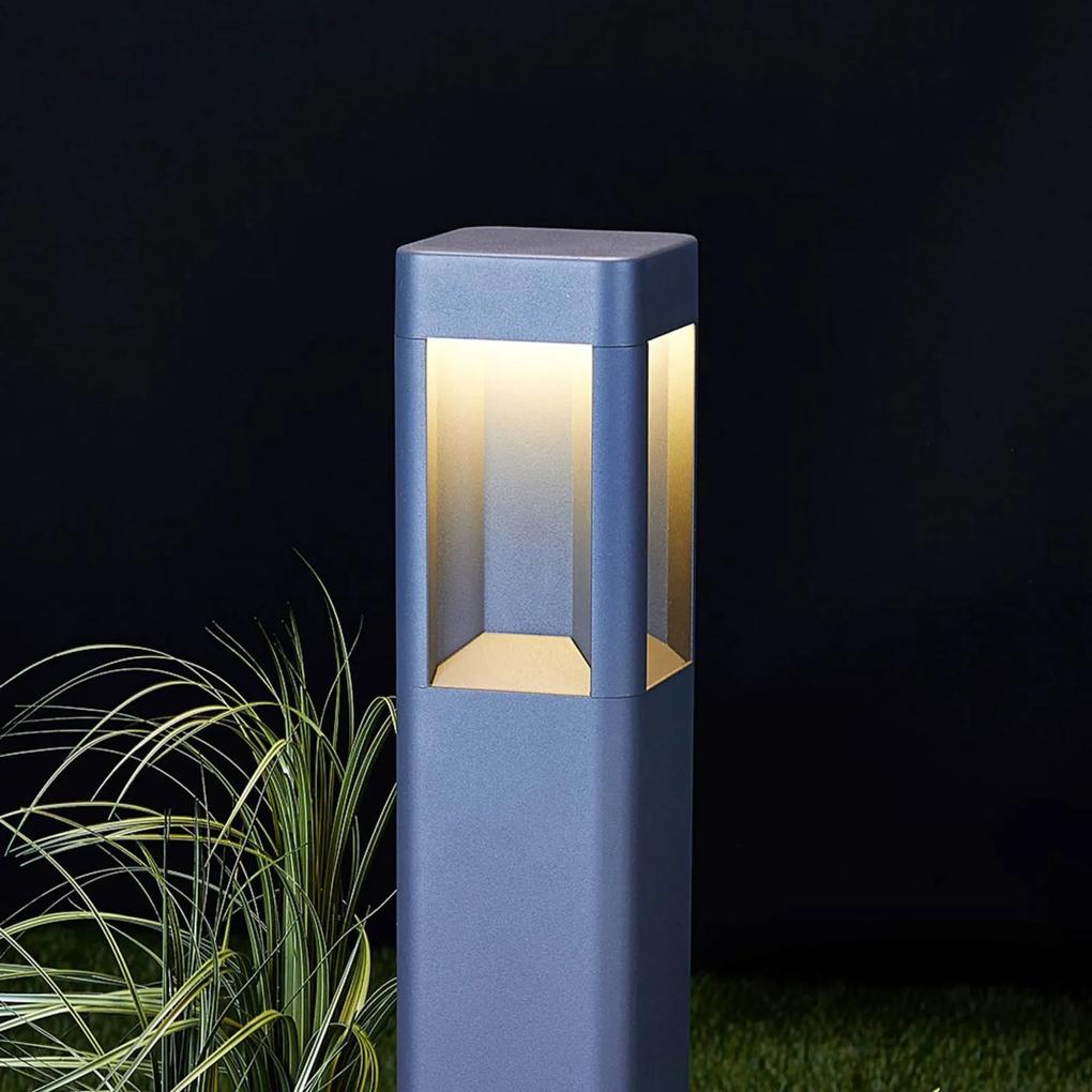 Lucande Lampione LED Annika in alluminio, 80 cm