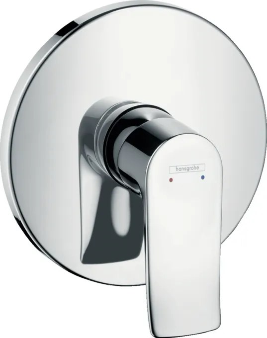 Miscelatore Monocomando Doccia a muro senza parte Incasso Ad Alta Portata Cromo Hansgrohe Metris 31652000