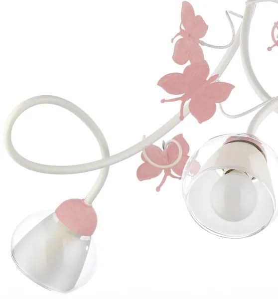 ONLI - Lampadario per bambini BUTTERFLY  3xE14/6W/230V