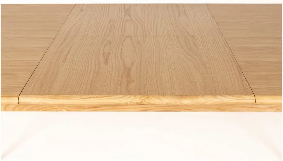 Tavolo da pranzo con piano effetto rovere allungabile con estensione 90x180 cm Twist – Zuiver