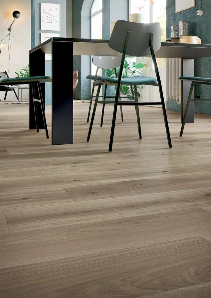 Blustyle Green Wood Pavimento Rivestimento Effetto Legno 20x120 Cm 9,5 Mm Naturale Ash Naturale