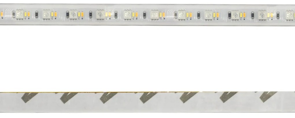 Striscia LED Professional - RGB + CCT (bianco Variabile)  - IP67 - 20W/m - 5m - 24V Colore RGB+CCT