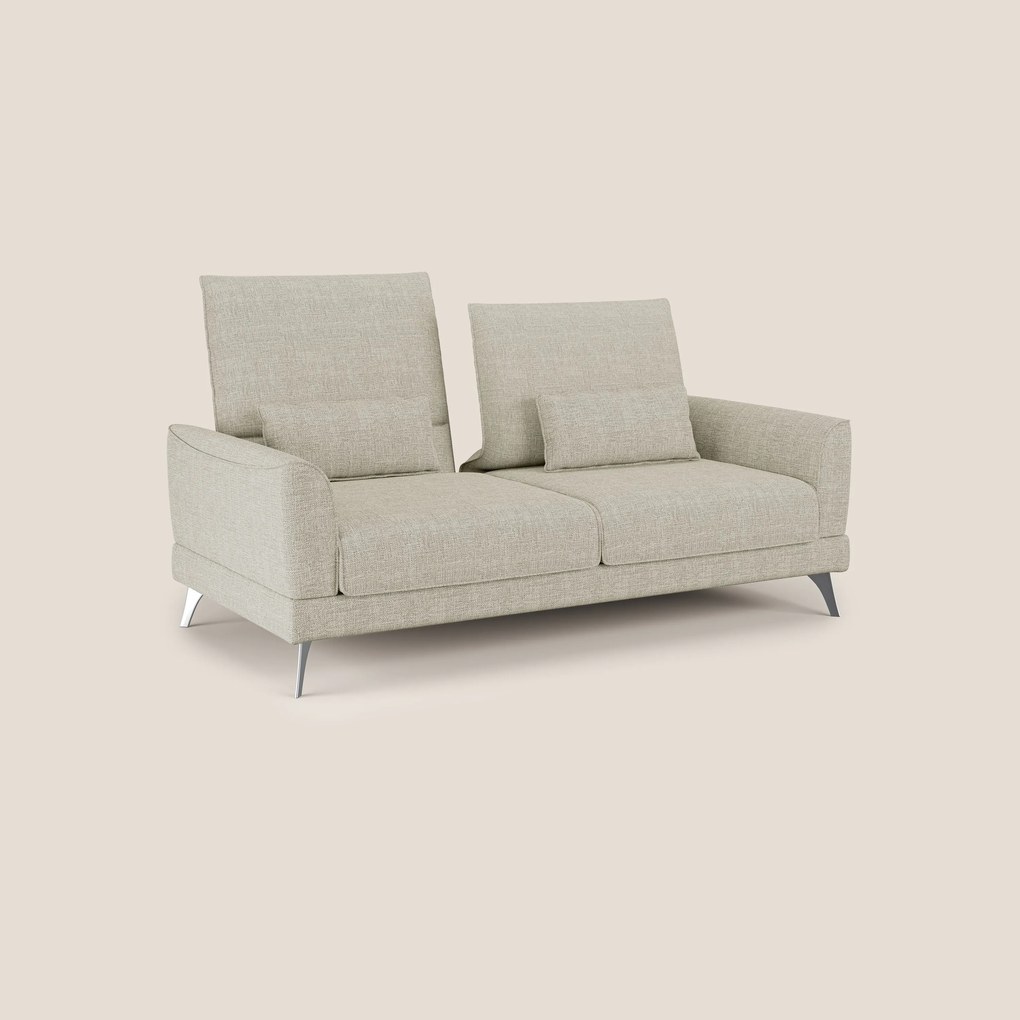 Tommy Divano relax con schienali traslanti in morbido tessuto fiammato T06